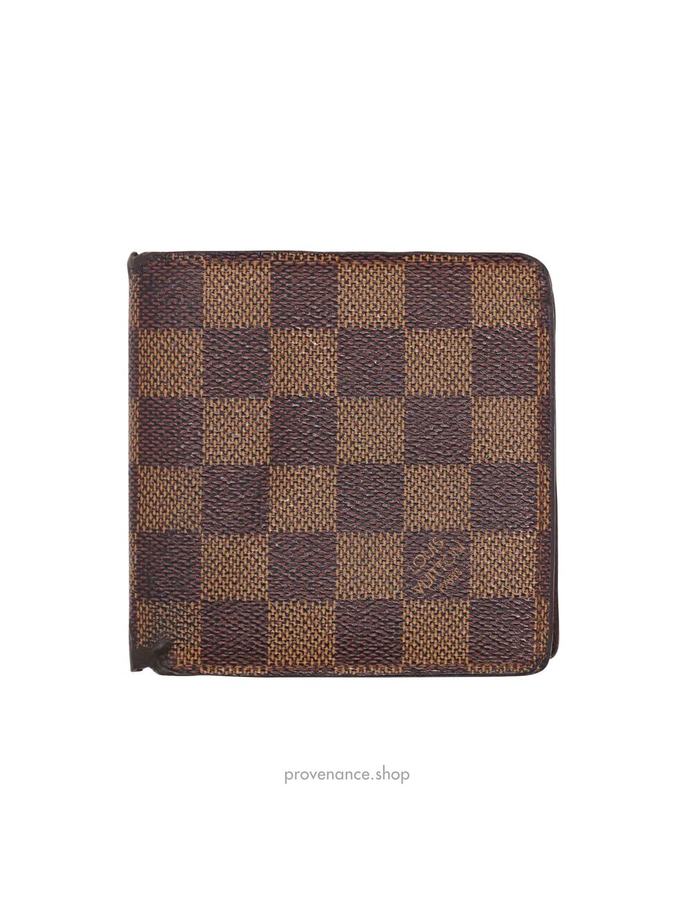 🔴 Louis Vuitton Marco Wallet - Damier Ebene